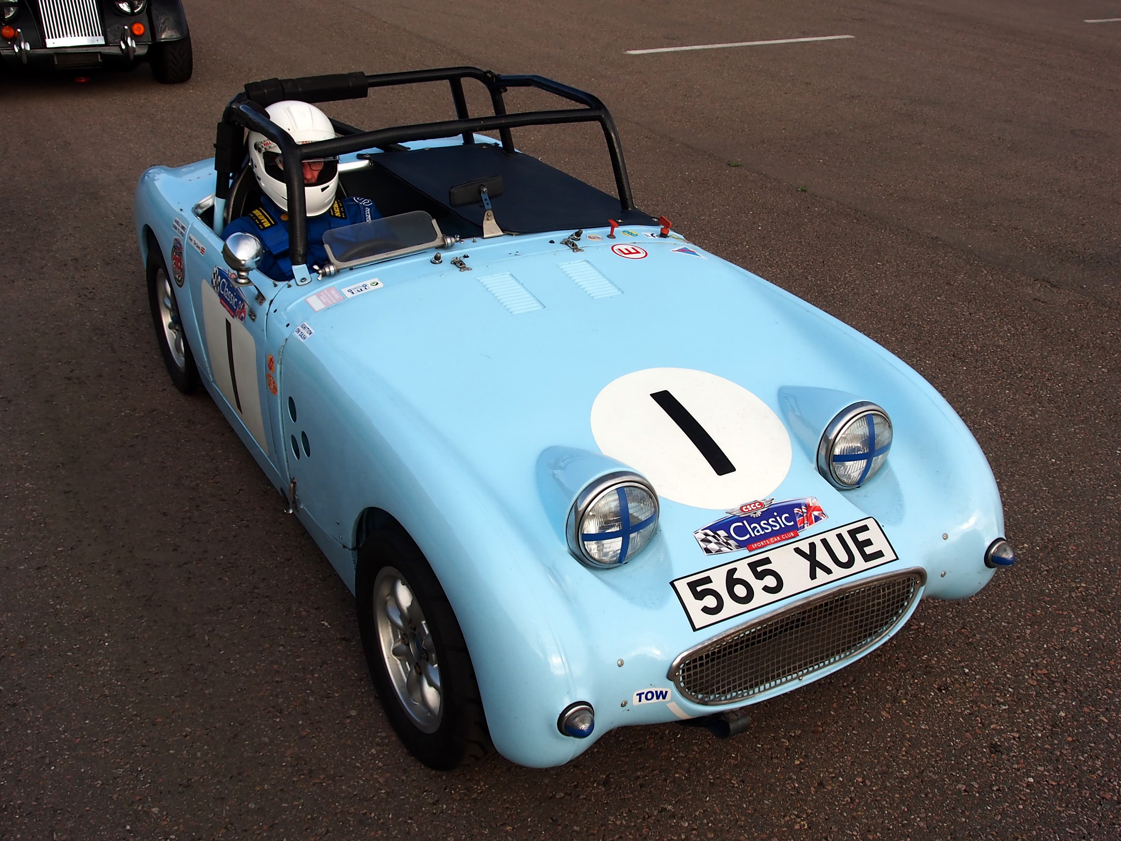 Austin-Healey Bugeye Sprite (Frogeye) at Zandvoort — the happiest car ever made